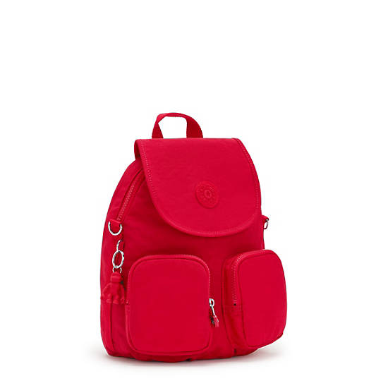 Kipling Firefly Up Convertible Rugzak Rood | BE 1577UZ